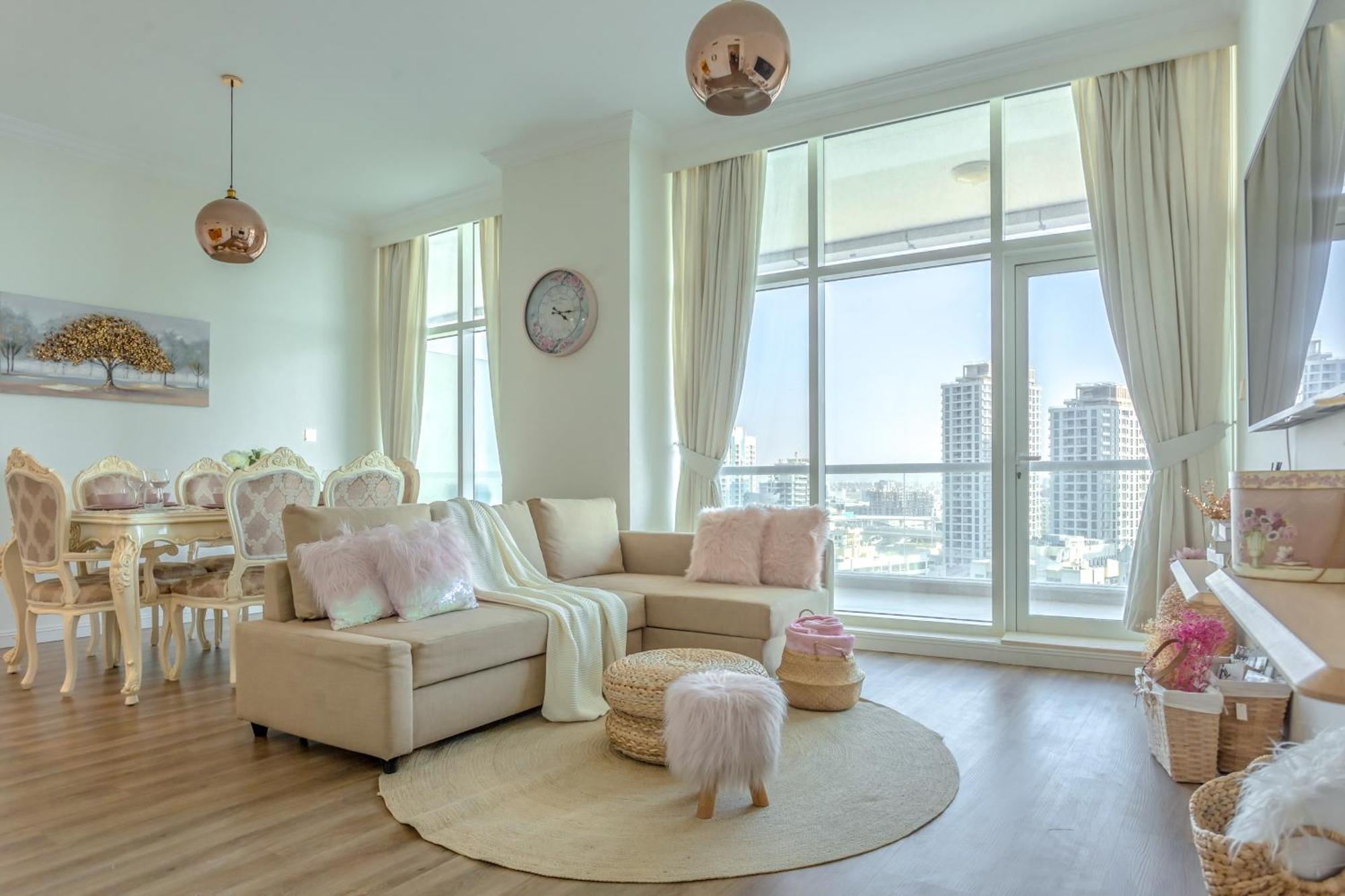 Elegant 2 Bedroom In Marina- Just 1 Min Walk From Jbr अपार्टमेंट